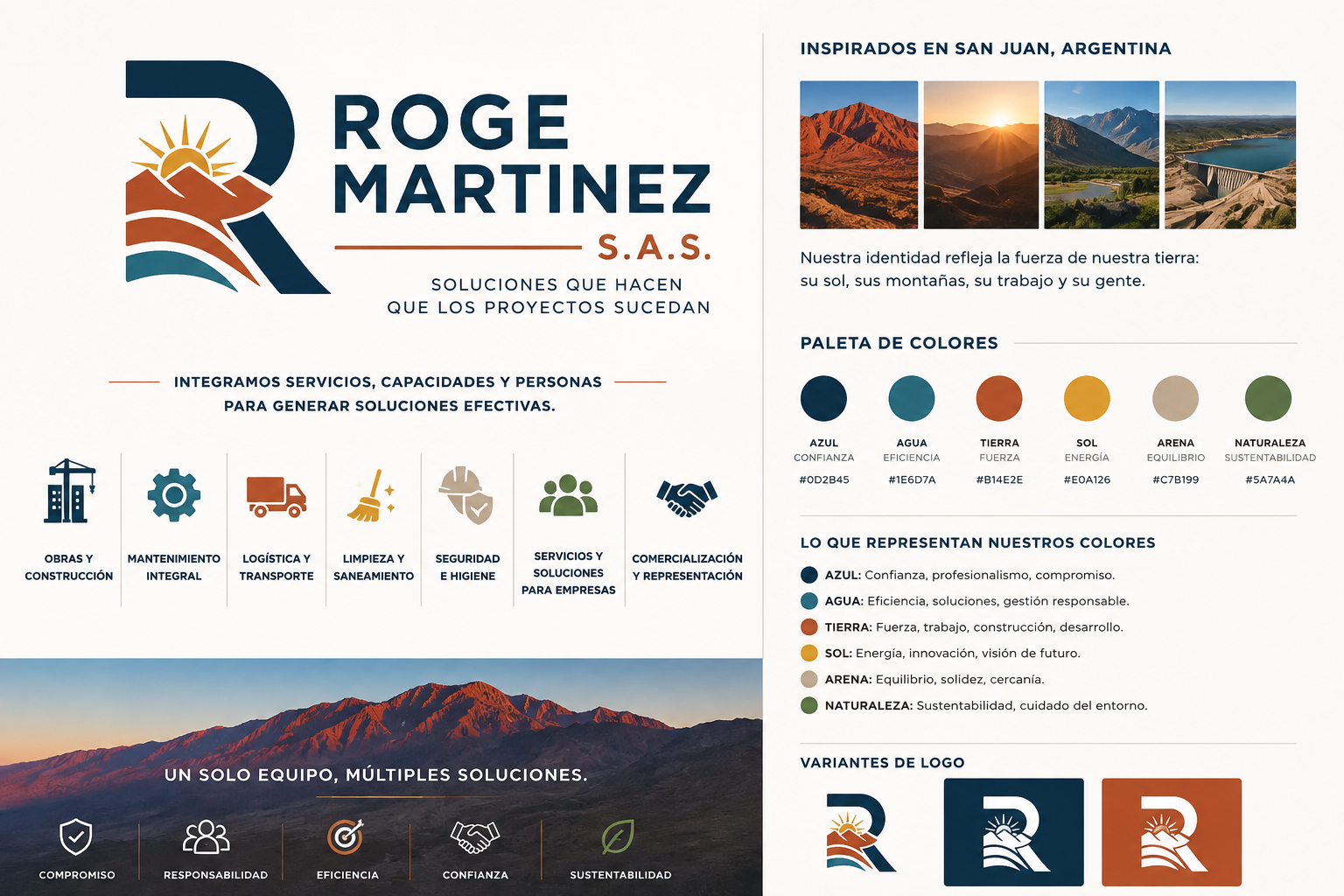 ROGE MARTINEZ S.A.S. — Soluciones que hacen que los proyectos sucedan